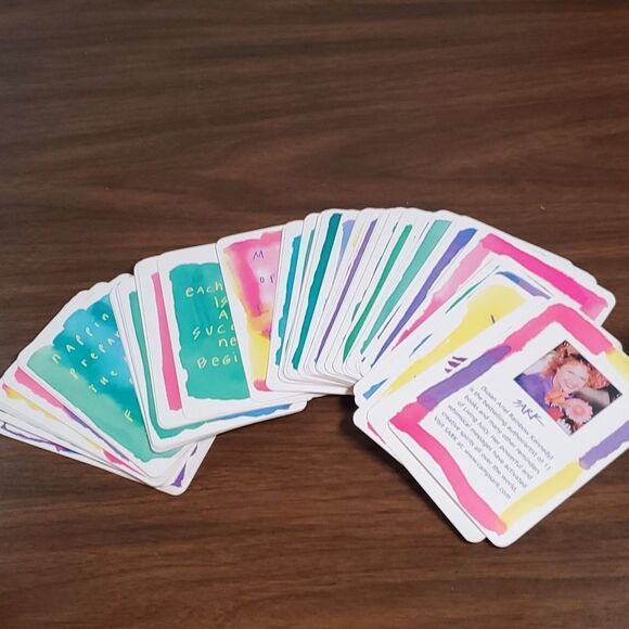 Juicy Living 50 Card Deck by Sark Living Spontaneously like‎ Tarot Cards - Picture 3 of 5